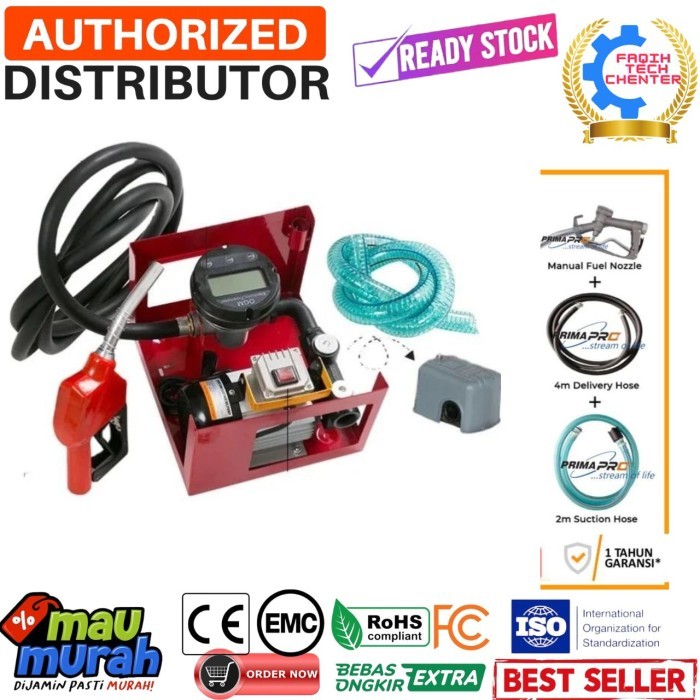 

Pompa fuel Pump Disfenser elektrikPompa transfer BBM Primapro - Non fi