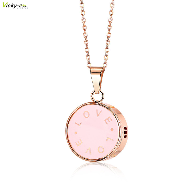 New Essential Oil Diffuser Necklace Anklet Women Stainless Steel Aromatherapy Bracelet Locket Adjust