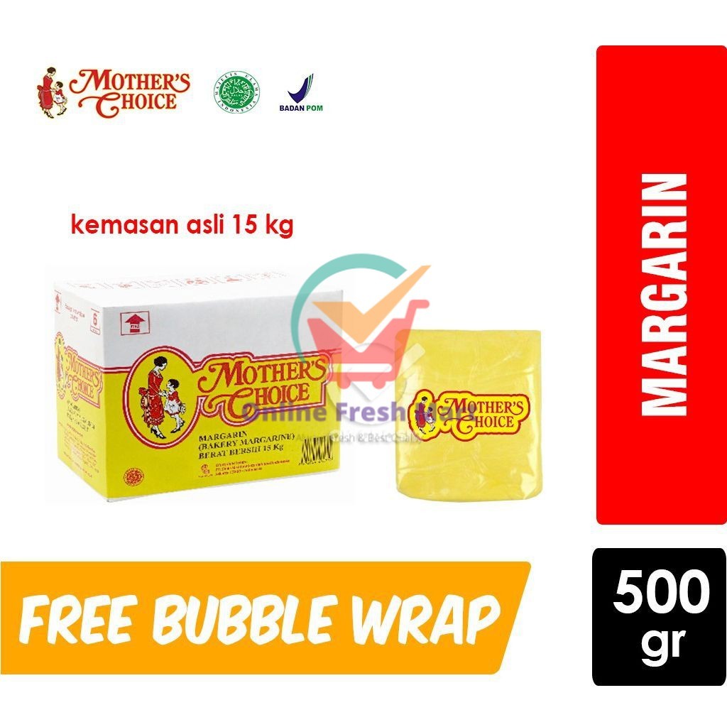 

Mother's Choice Margarin Bakery (500 gr) - Online Frseh Mart Denpasar