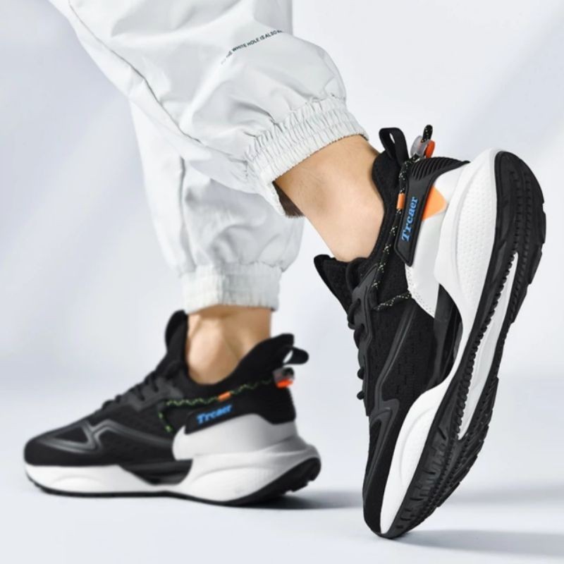 NG44 Sepatu pria Sneaker Sport Running Shoes Fashionable Terbaru Tracer Sepatu Olahraga Pria dan wan