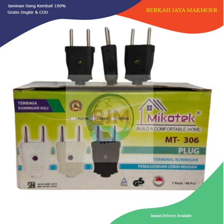 STEKER GEPENG MINI MIKOTEK MT-306