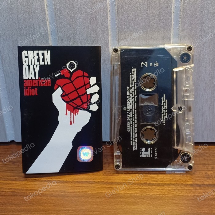 "V.NLN" - READY STOCK kaset pita tape GREEN DAY American Idiot