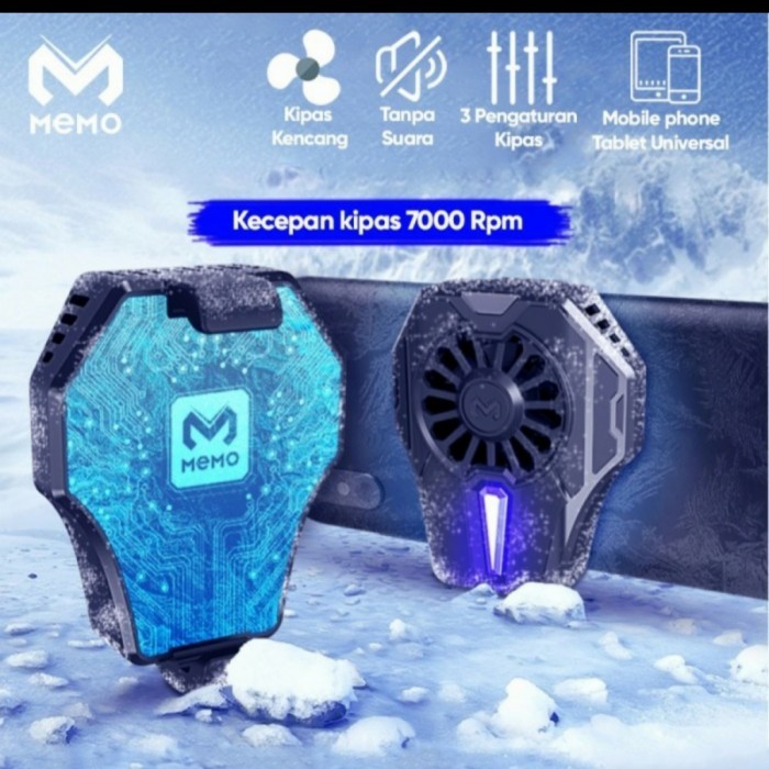 Original Memo DL-01 Fancooler Pendingin Radiator HP Cooler DL01