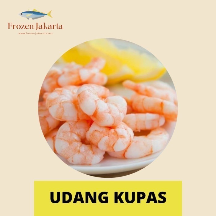

Udang Vaname Cook / Cooked Vannamei Shrimp 1KG Kwan Frozen