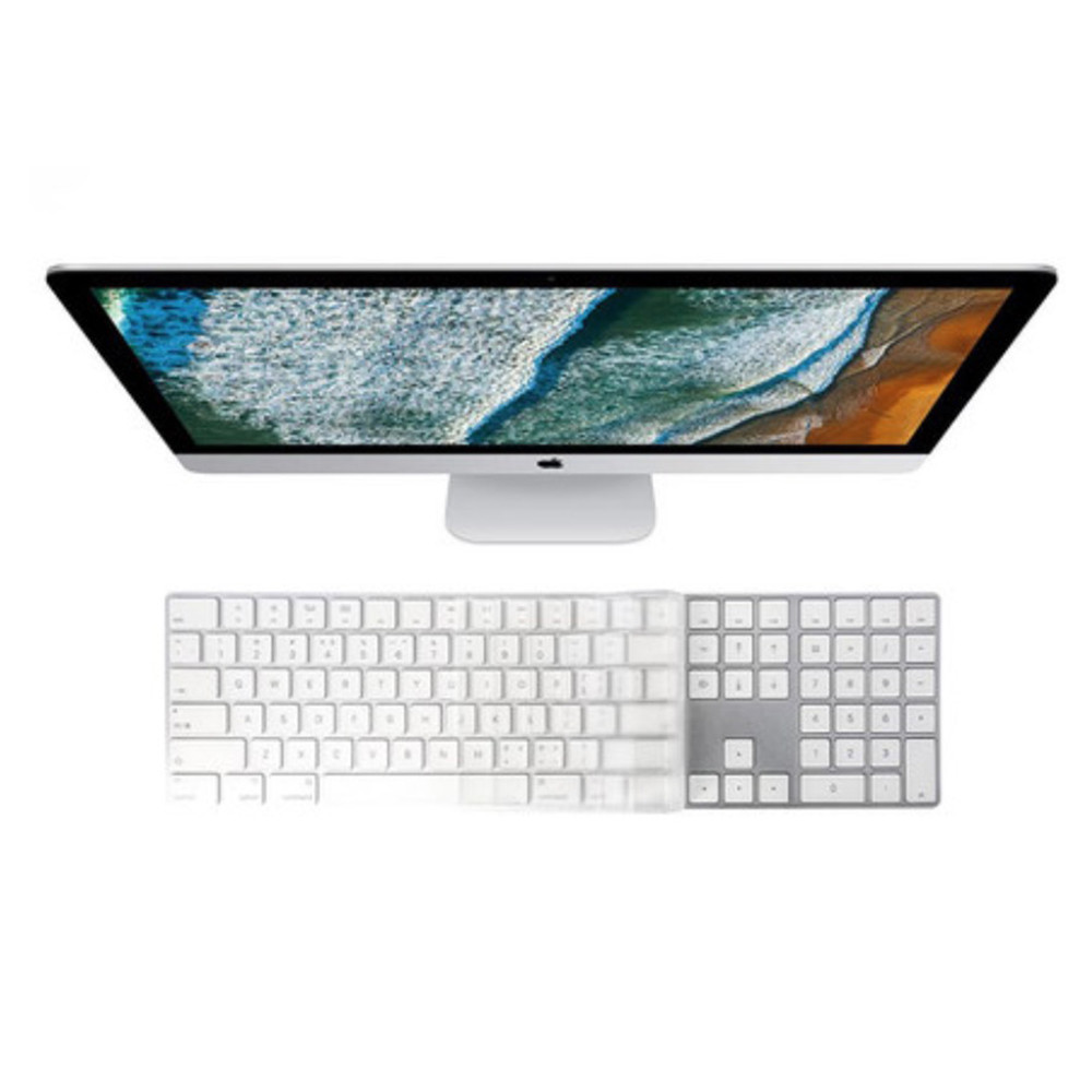 For Apple Wireless Bluetooth Magic Keyboard Cover iMac Keyboard case Silicone Clear EU US Film A1314