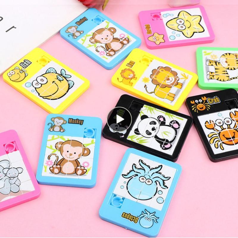 Jigsaw Huarong Road 13g Waterproof And Durable Animal Picture Small And Exquisite Clear Texture Leis