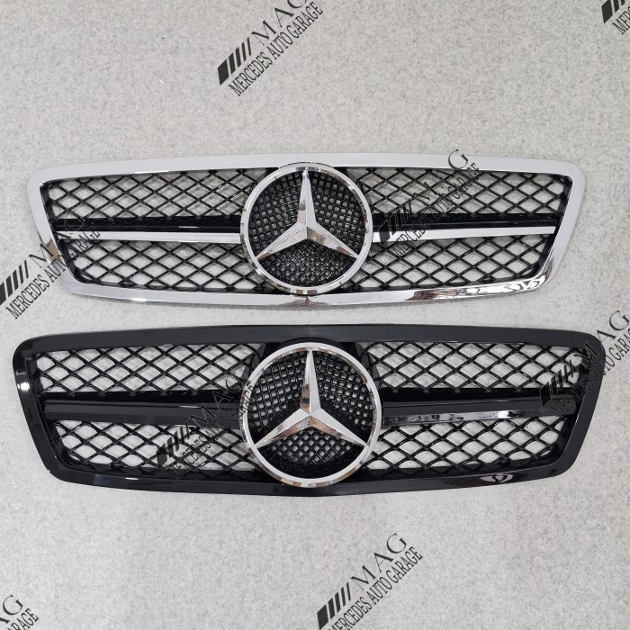 GRILL AMG STYLE MERCEDES W203 C300 C230 C240 2000-2007 GRILLE AMG W203