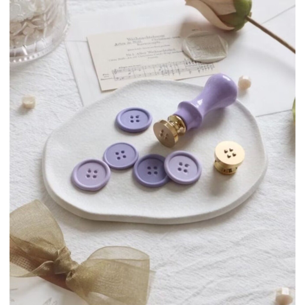 

Lovely botton wax seal stamp
