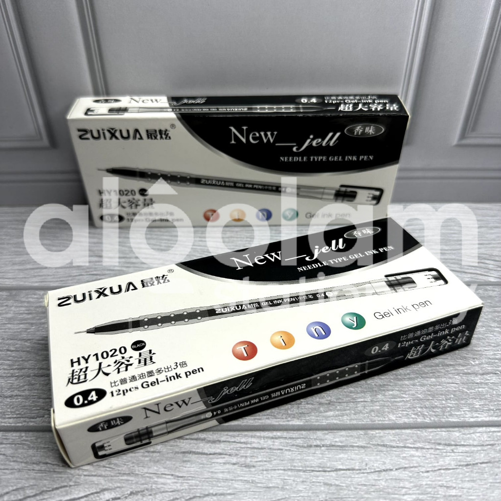 

ECER ( 1 PCS ) New Gel Pulpen Gel Pen Zuixua / Van-Art 0.4 mm