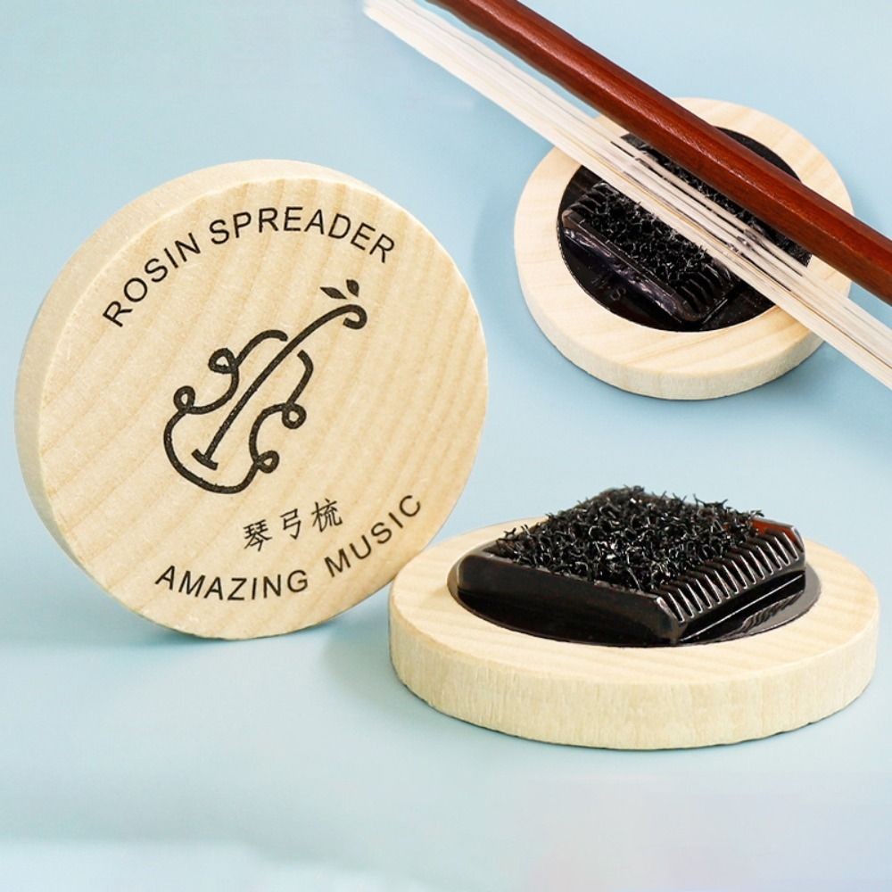 Violin Bow Tail Comb /Hair Brush For DIY Erhu Violin Viola Cello Bow Use