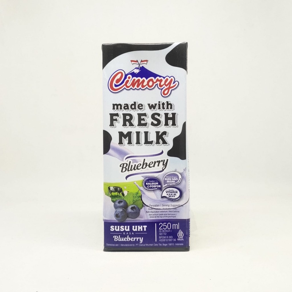 

CIMORY UHT MILK BLUEBERRY 250ML