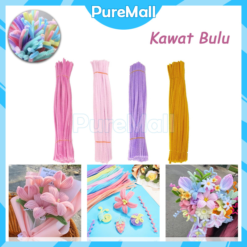 

Kawat Bulu Mercy Warna Warni 100pcs / Kawat Bulu / Kawat Bulu Pastel