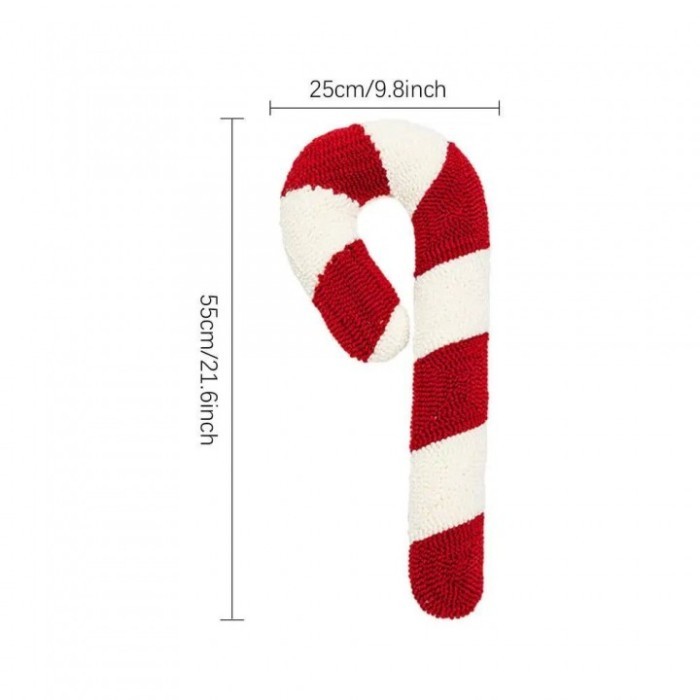 

Boneka Natal Merah Putih by Platefulnco - candy cane