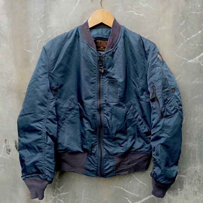 jaket alpha industries vintage MA-1 bomber second