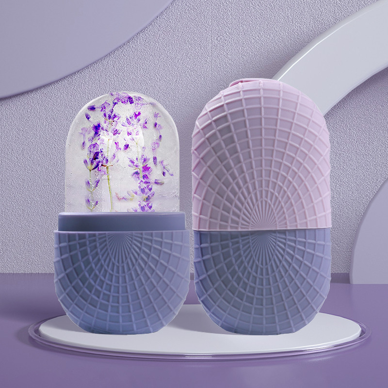 Upgraded Ice Ball Face Roller Silicone Ice Mold Face Roller Skin Care Lifting Firming Face Skin Reus