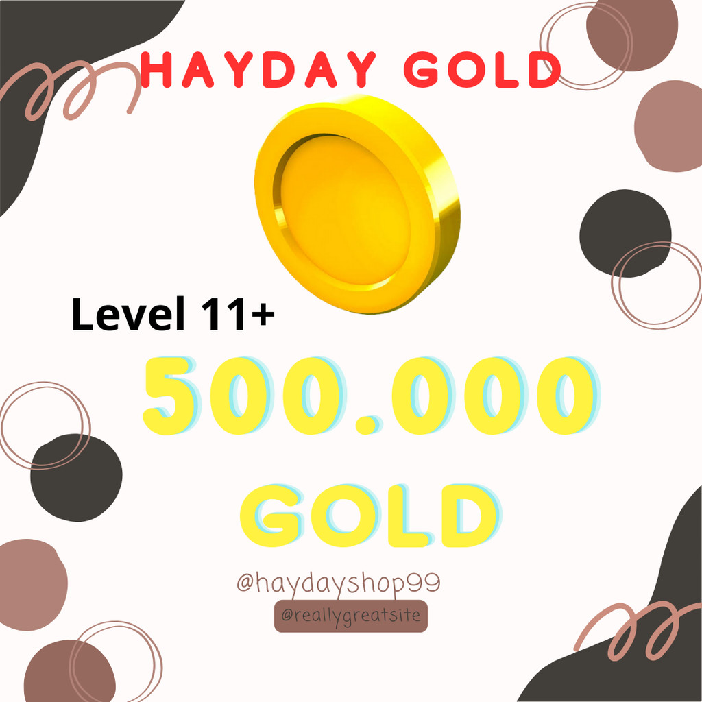 

500.000 Gold hayday