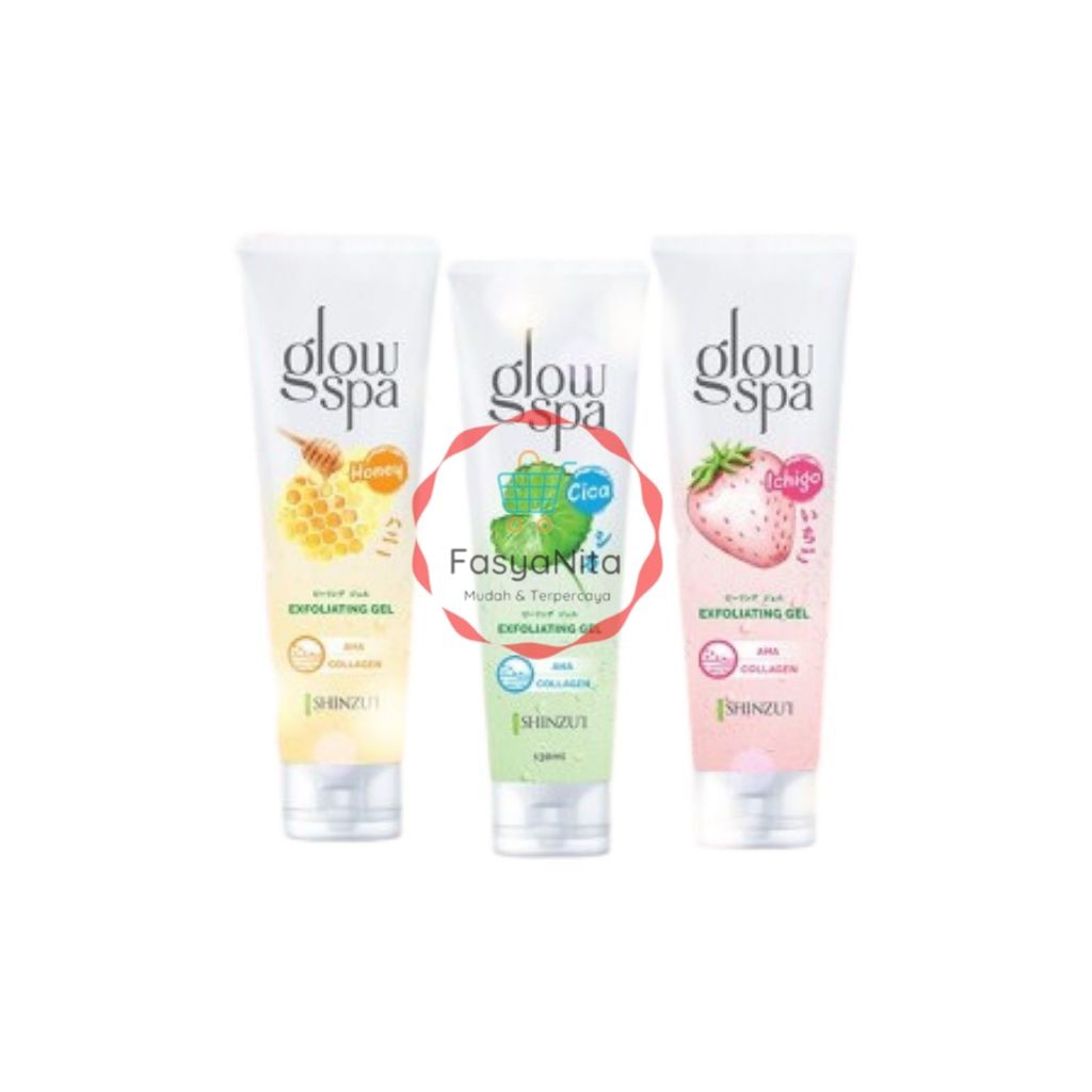 SHINZUI Glow Exfoliating Gel | Shinzui Exfoliating gel 130 ML | 260 ML - Fasyanita Denpasar