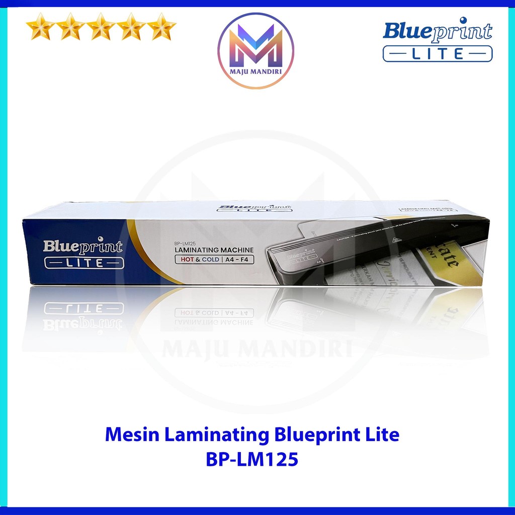 

Mesin Laminating Blueprint Lite LM125 Hot and Cold A4 F4