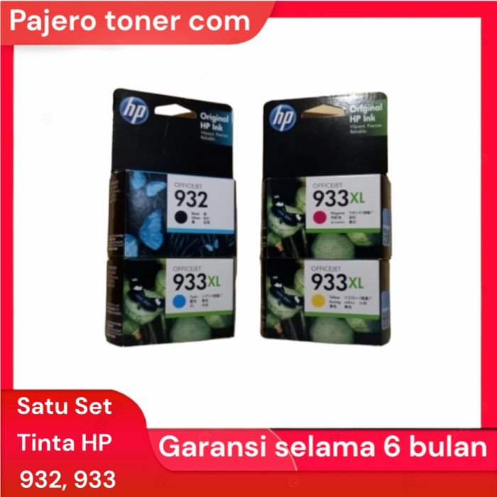 

Satu Set Tinta HP 932 933 XL, 932 933XL Original