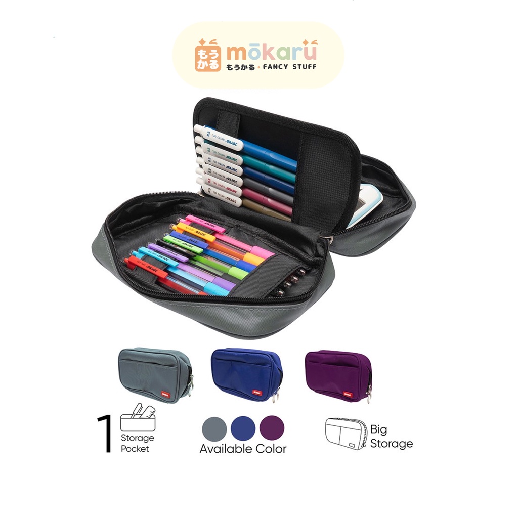 

Joyko Pencil Case Tempat Pensil PC-5008 / Pocket Simple Murah Berkualitas