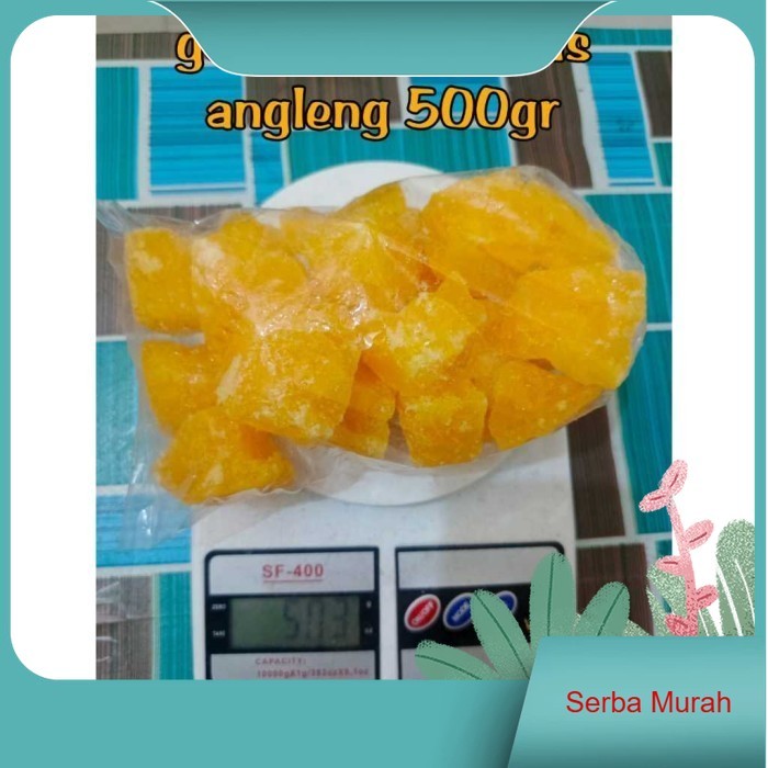 

Gula batu kuning organik angleng 500gr khas favorit terkenal - angleng 500gr