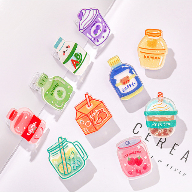 

HFM - Paper clip botol minum Klip bottle jar