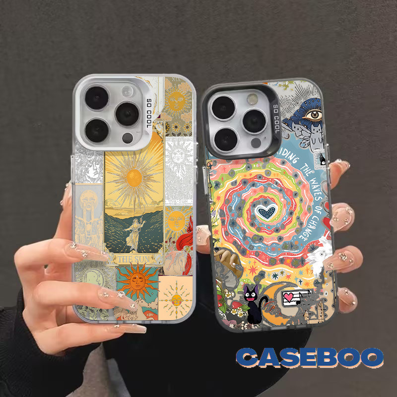 Caseboo Casing Kompatibel Untuk IPhone 12 11 13 14 15 Pro Max XR 7 6s 15 8 14 6 Plus 8Plus 7Plus X X