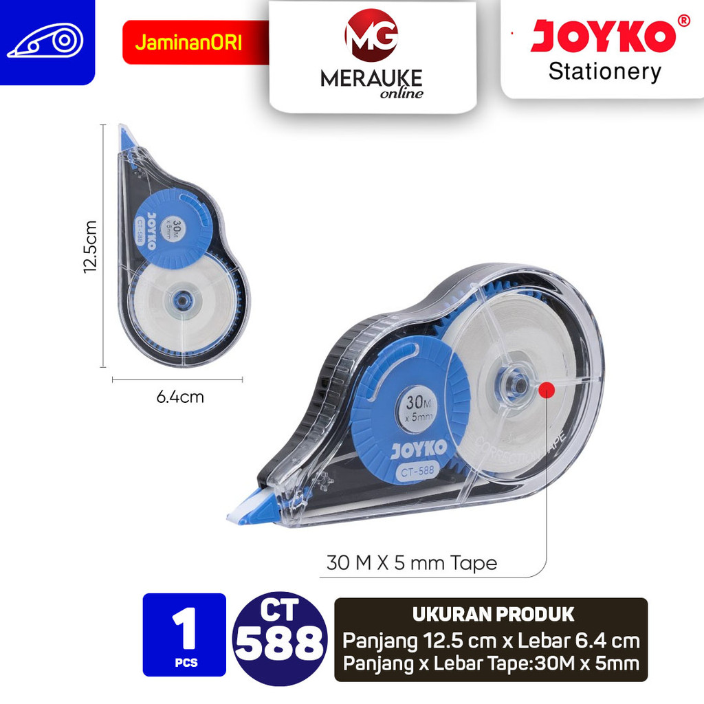 

Joyko Pita Koreksi Correction Tape CT-588