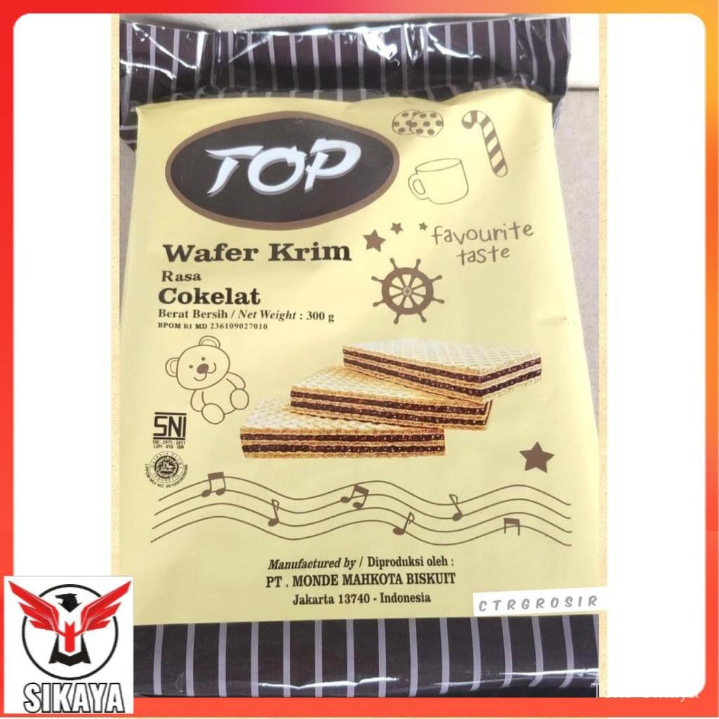 

WAFER MONDE TOP WAFER KRIM COKLAT 300GR