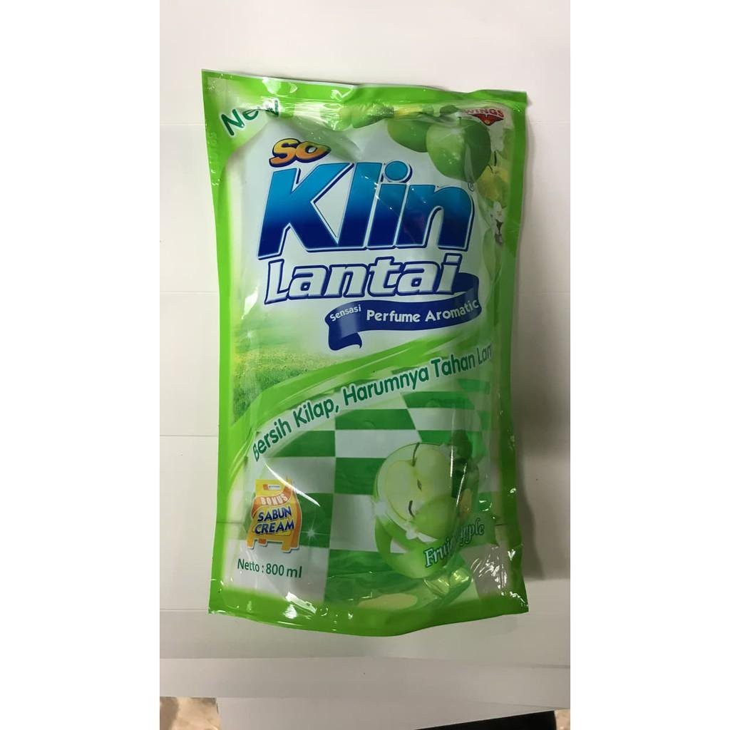 

So Klin Lantai Apel 800ml / Soklin Fruity Apple 700 ml / Grosir Murah