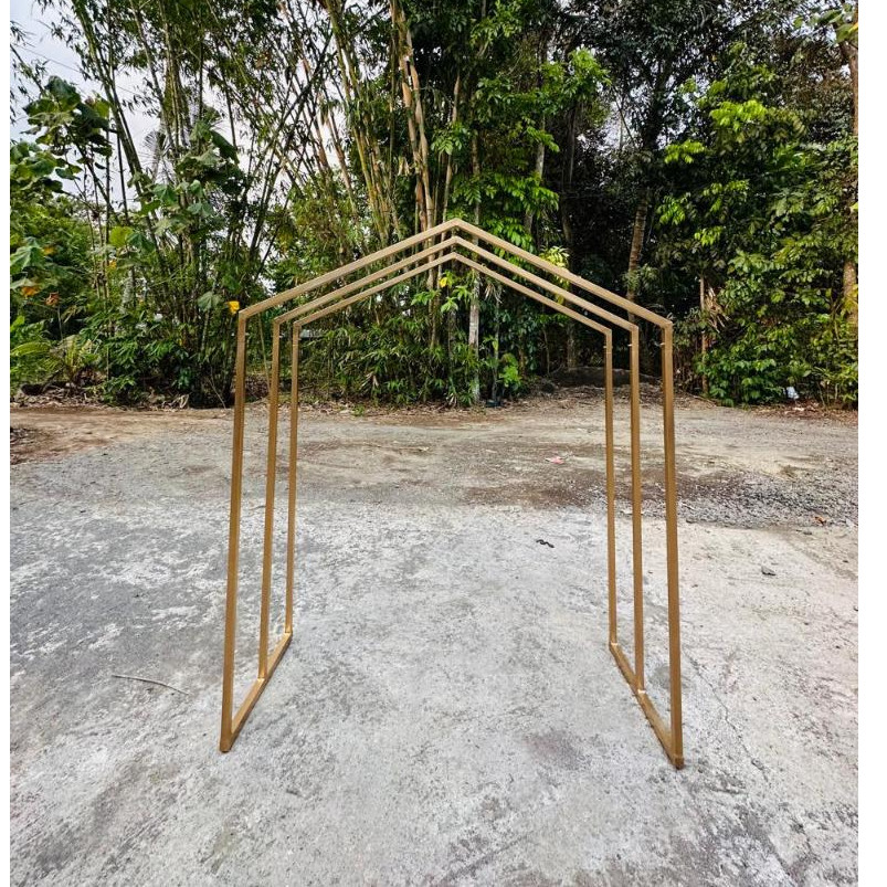 RB Dekor Industrial Standing Segitiga Gubukan Prasmanan Dekorasi 01