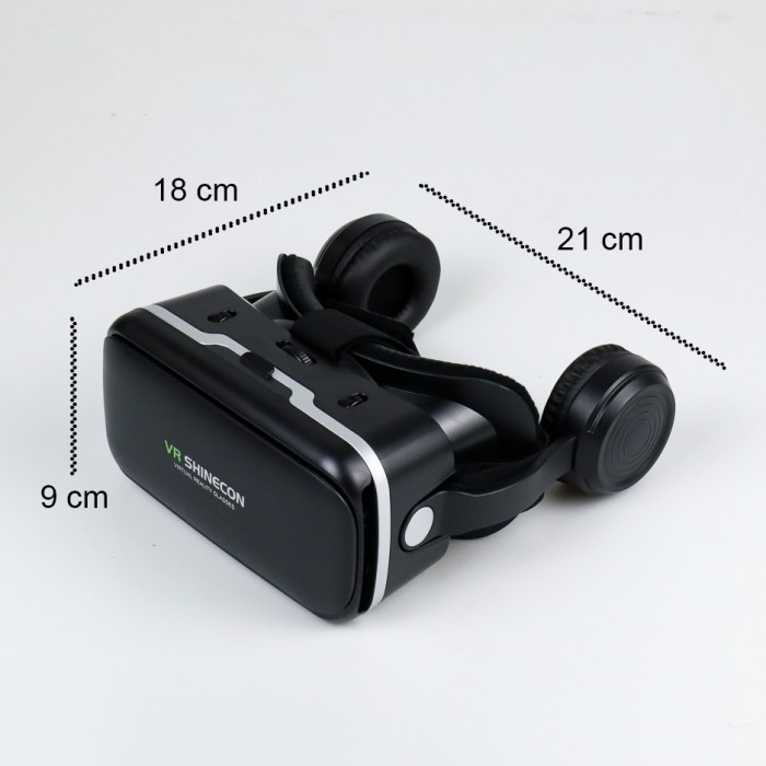 BEST -Shinecon 6.0 - VR Box Virtual Reality Glasses with Headphone - Shinecon 6.0