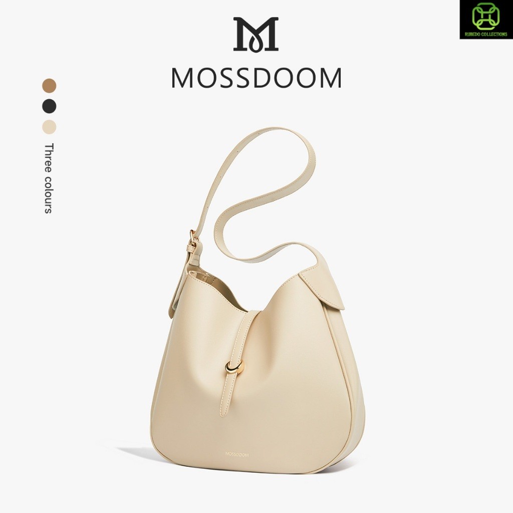 MOSSDOOM Tas Wanita Bailey Bag Tas Selempang Berlipit