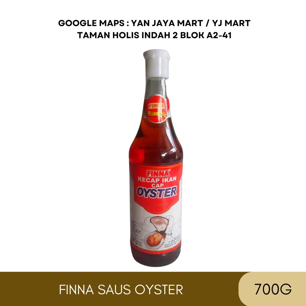 

Finna Fish Sauce Oyster/ Kecap Ikan Cap Oyster / Pichai 700 ml