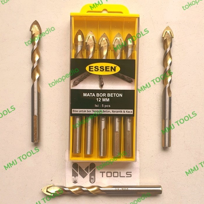 Mata Bor Beton/Keramik/Kaca ESSEN 12mm - ESSEN Mata Bor Serbaguna