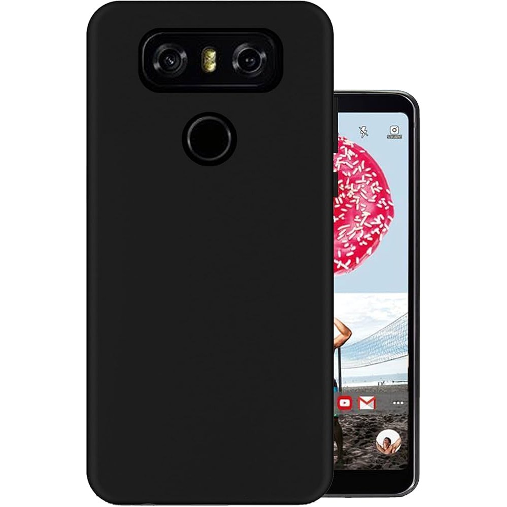 CASE LG G6 G7 G8 SOFT CASE SLIM MATTE BLACK DOFF #PNEW
