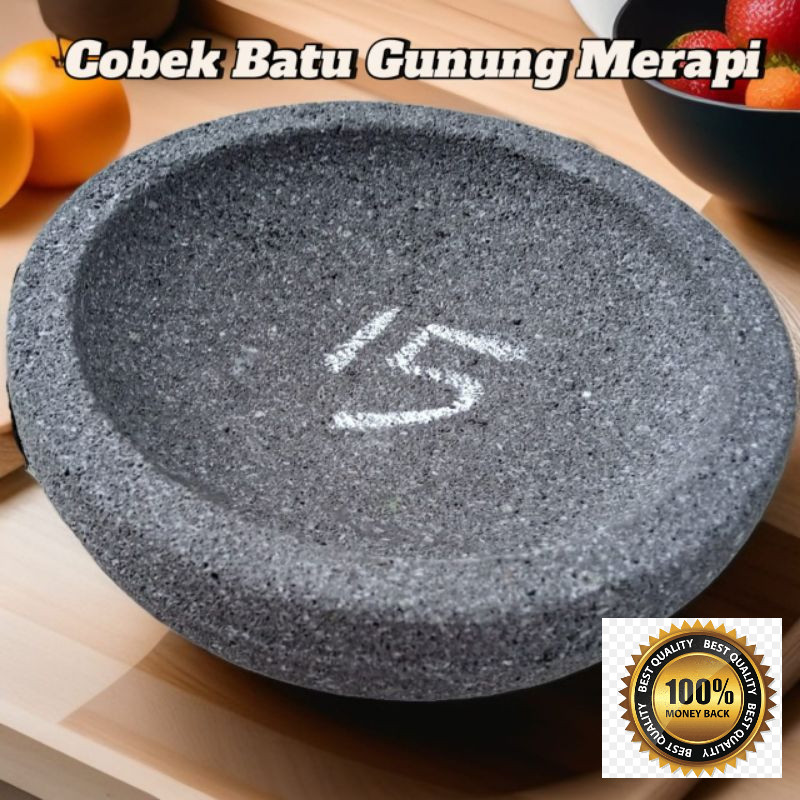Cobek Batu Asli Magelang