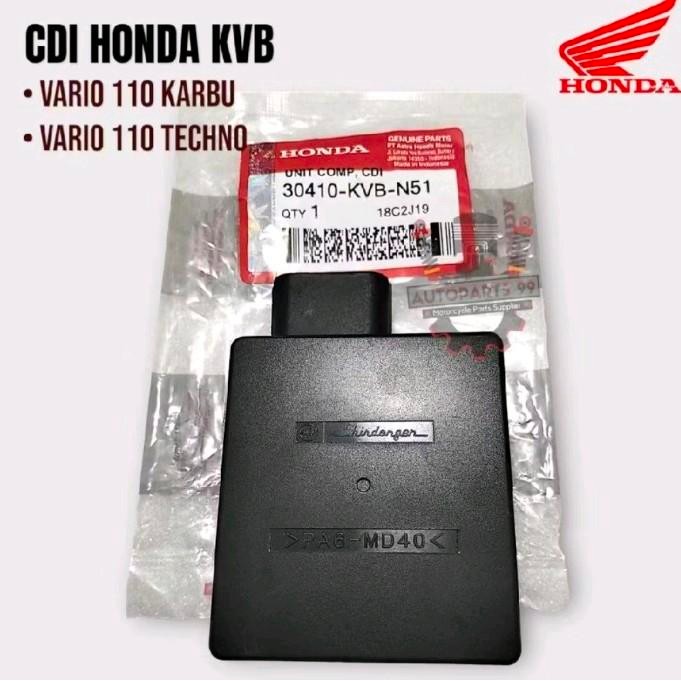 CDI unit (KVB) motor honda vario 110 karbu / vario 110 techno / vario 110 lama / vario karbu Motorcy