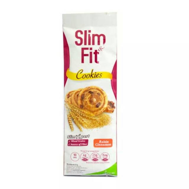 

slim&fit cookies raisin cinnamon 22gr - ABO
