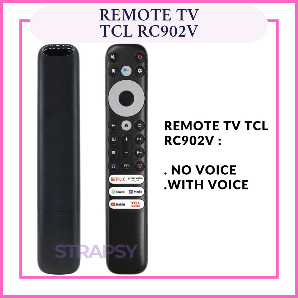 Remot TV TCL Smart Android TV LED Non Voice / With Voice