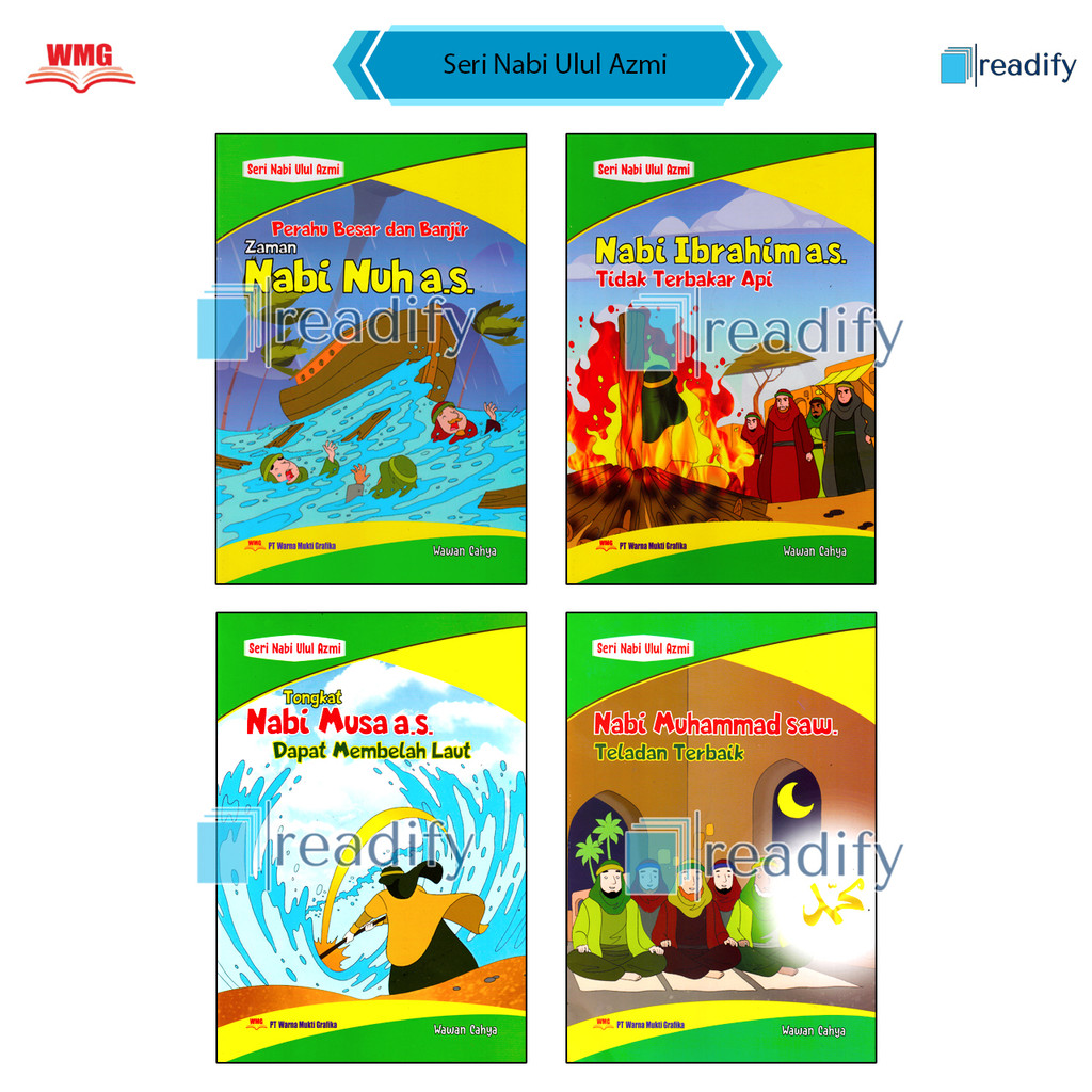 Buku Cerita Anak Seri Nabi Ulul Azmi
