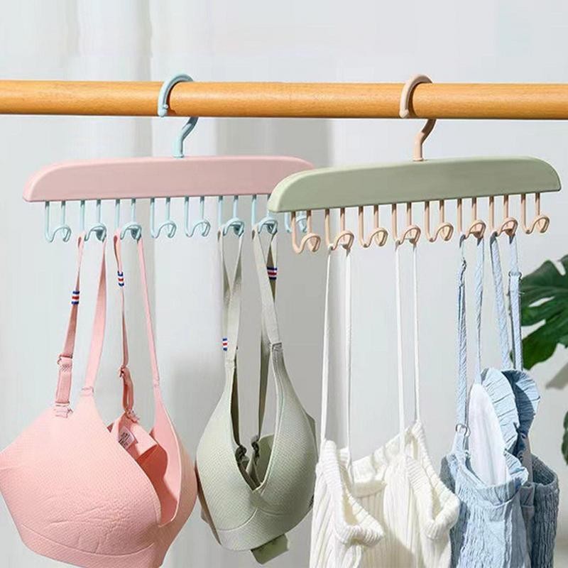 Multilayer Hangers Wrinkle-Free Clothes Rack for Wardrobe Organization Non-Slip Space Saving Cloth D