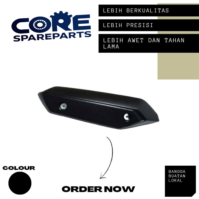 Tutup Knalpot Honda Beat FI Tahun 2012-2014