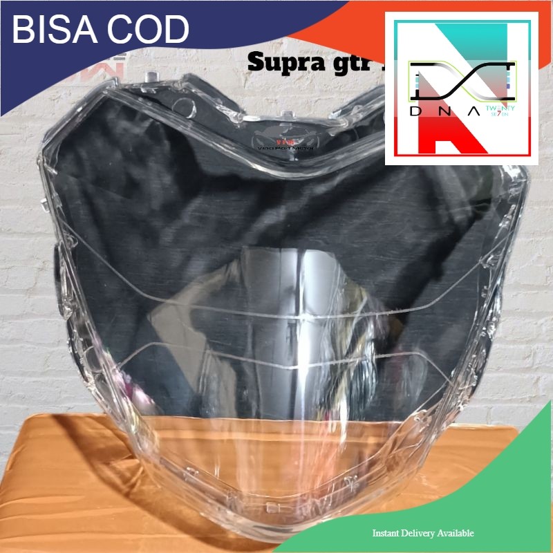 Kaca Mika Lampu Depan Supra GTR 150 Reflektor