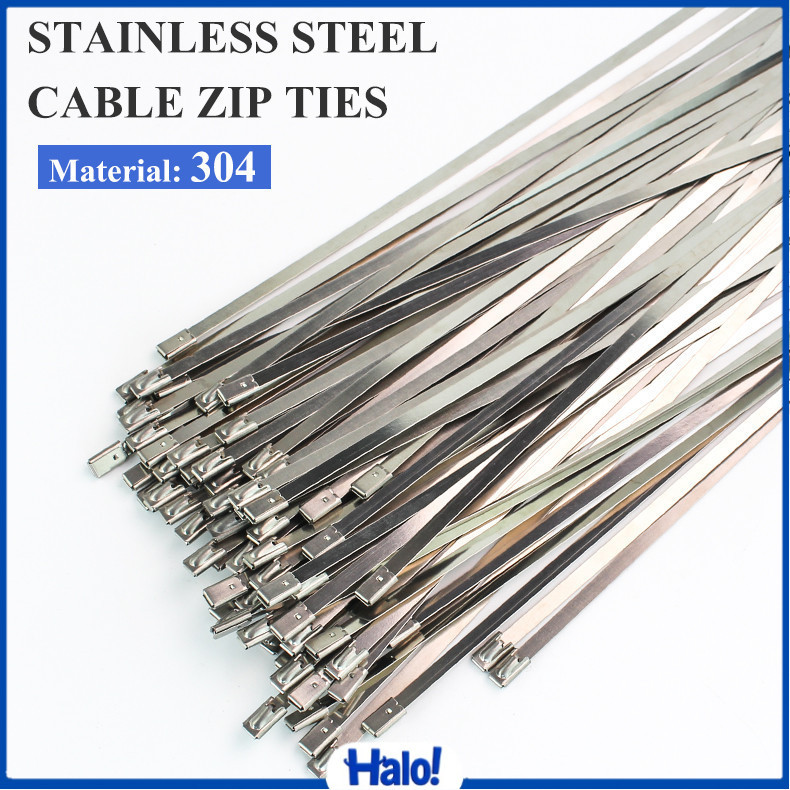

Kabel Ties Stainless Steel Anti Karat Multifungsi 100 PCS - IF10