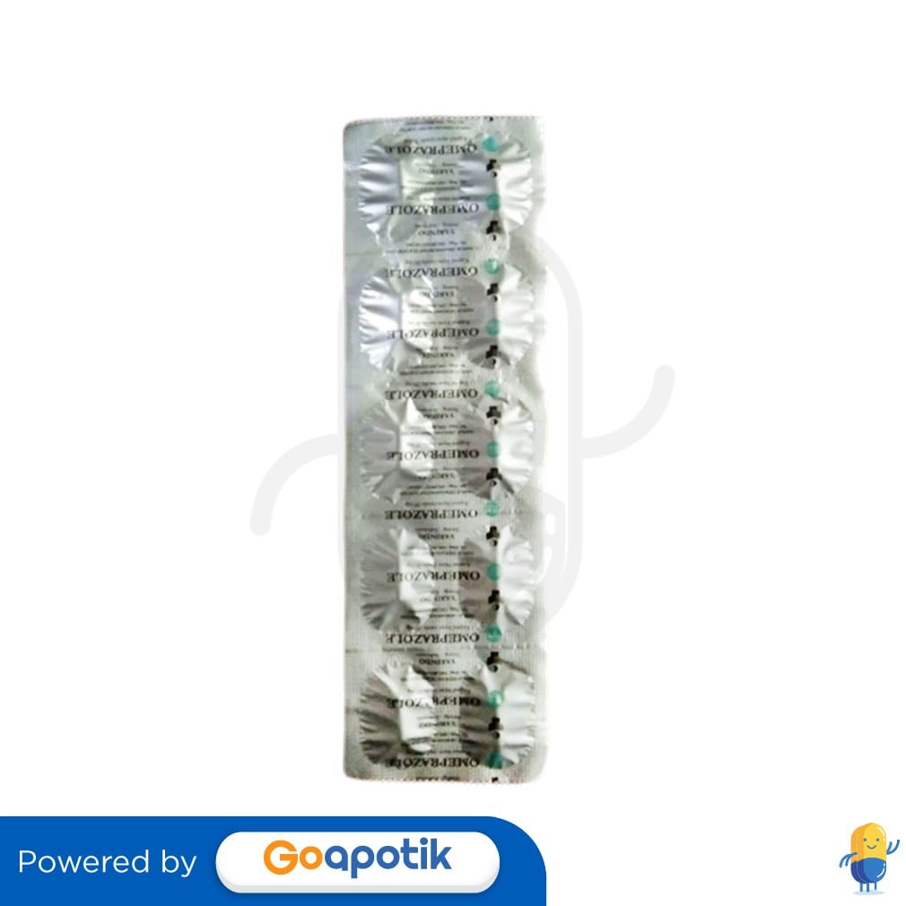 Omeprazole Yarindo 20 Mg Strip 10 Kapsul
