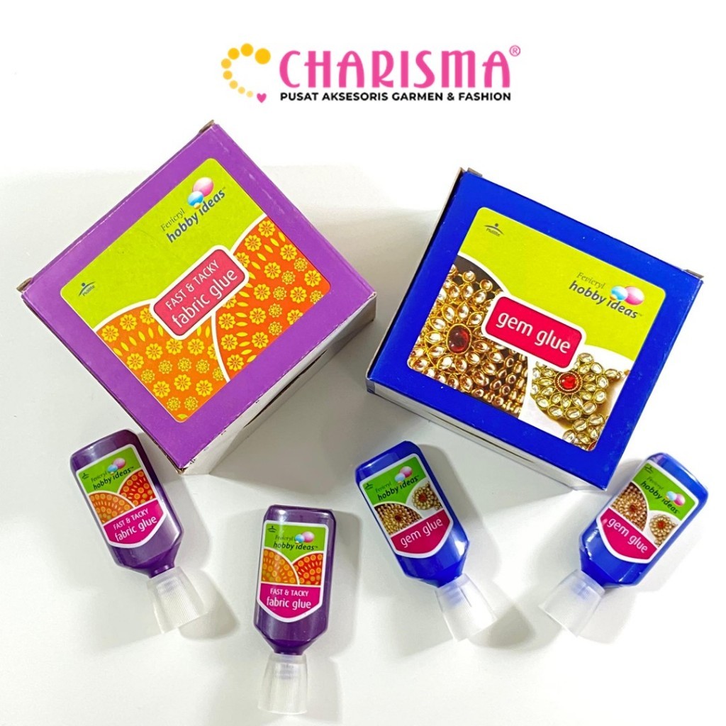 

Charisma Gem Glue Lem aksesoris / lem crystal - lem payet - lem sprinkle lem deco