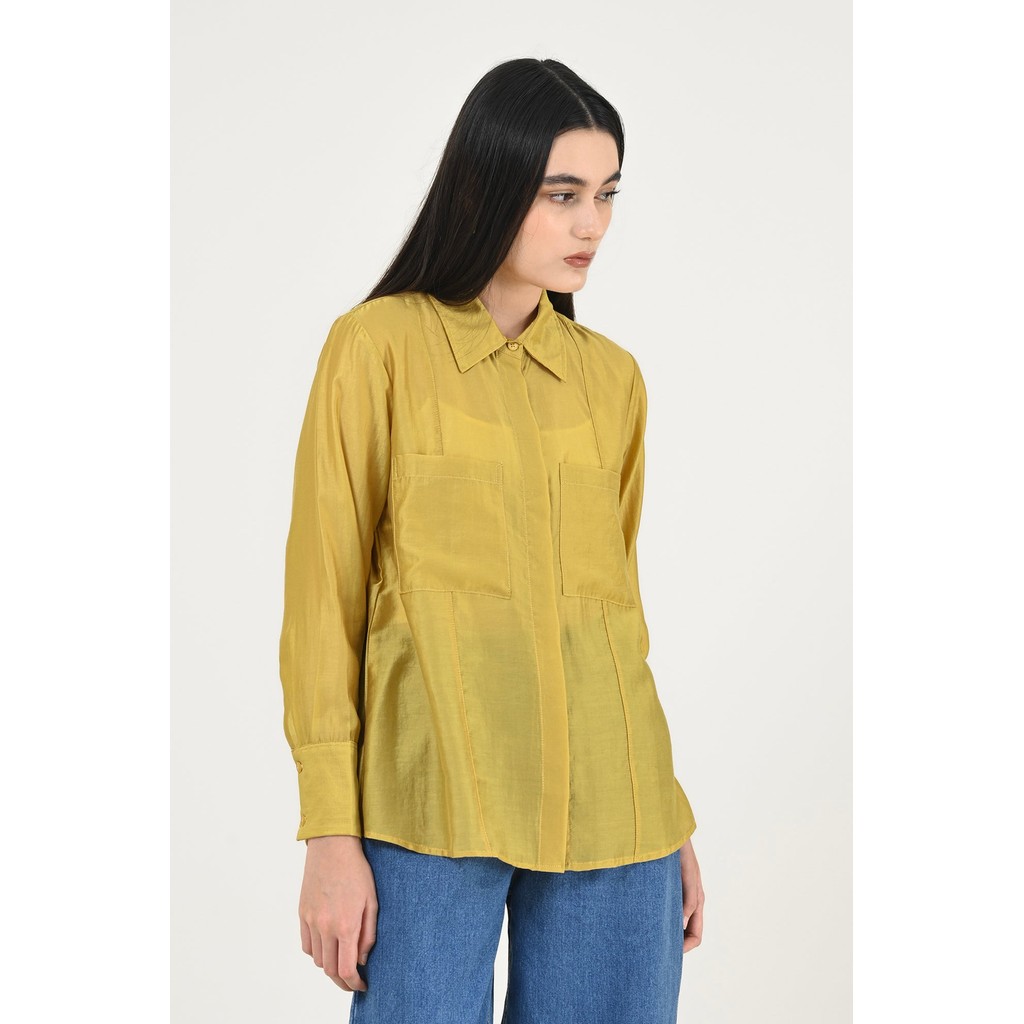 Geulis.id LATAVIA  SHIRT / ATASAN WANITA (2 warna)