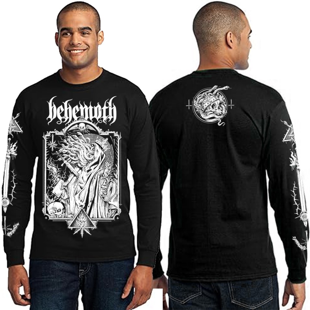 Kaos Musik band metal Behemoth sampai ukuran jumbo