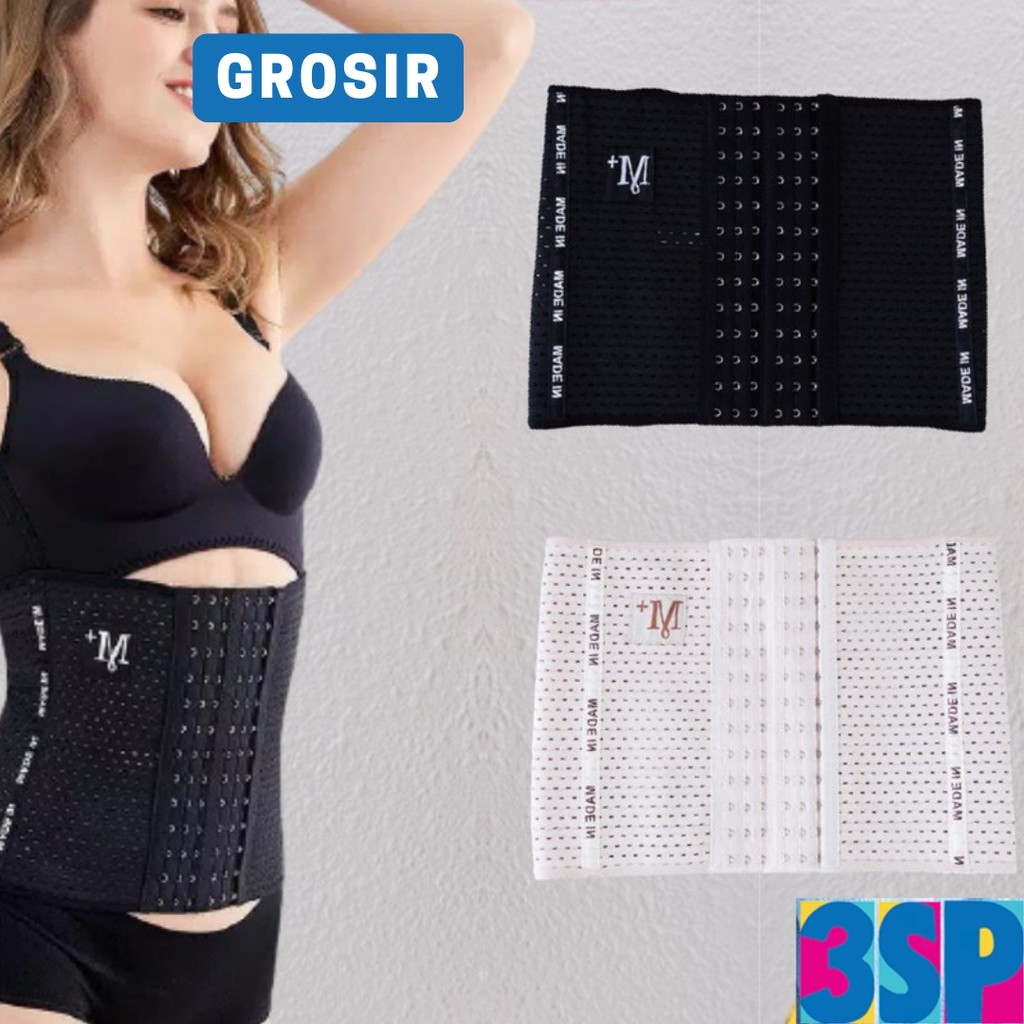 3SP | UW15 Korset Stagen Pengecil Perut Pasca Melahiran Pelangsing Body Pelangsing Perut Buncit Pemb